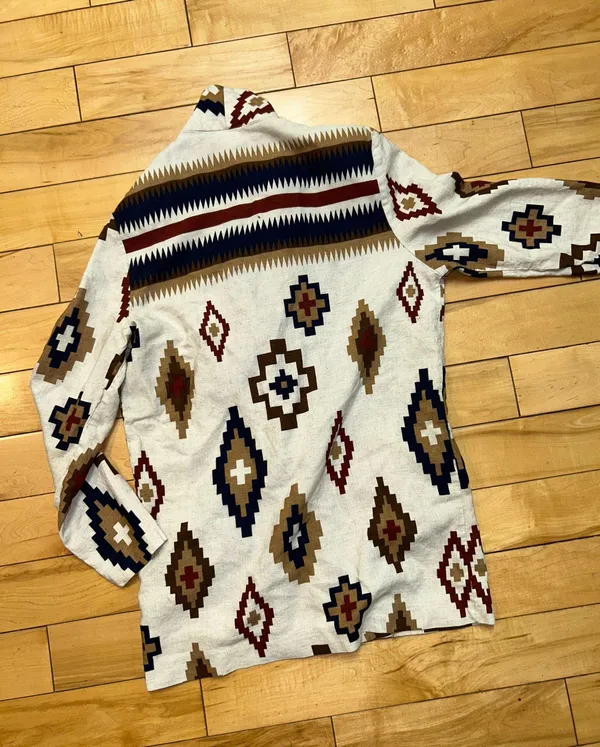 Susan Graver Western Inspired Blazer - Image 9