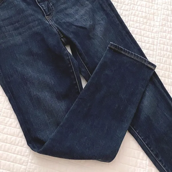 Aritzia Denim Forum The Nico Mid Rise Skinny Jeans Womens 27 Slim Stretch Crop - Image 8