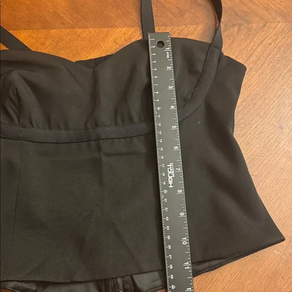 Black Princess Polly Top Size 6 - Image 13