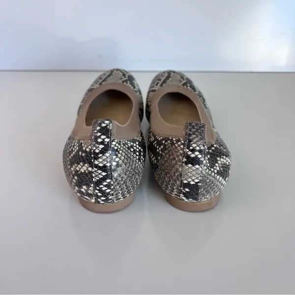Stuart Weitzman Women's Snake Python Embossed‎ Ballet Flats - Image 7