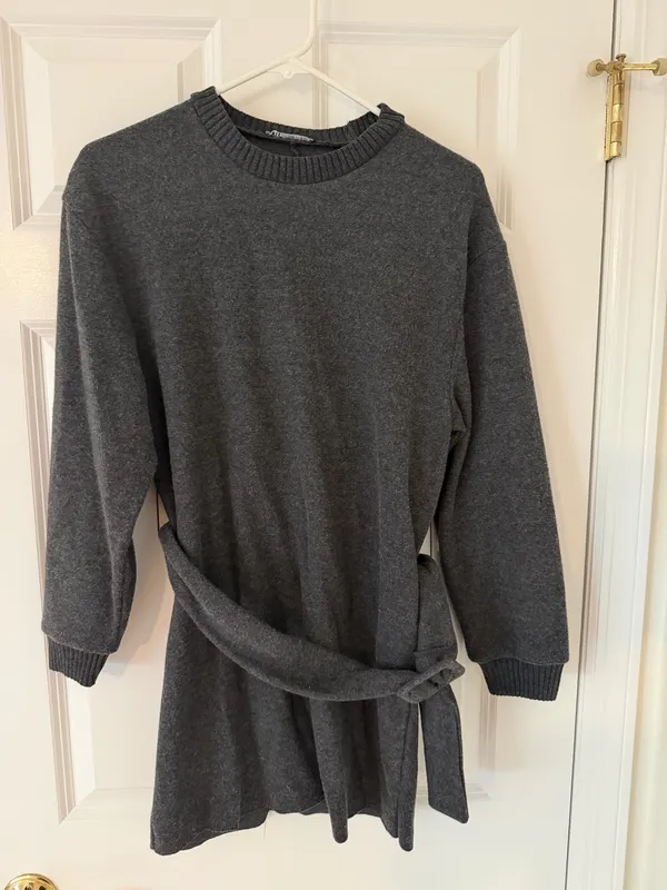 Zara belted sweater dress - Image 3