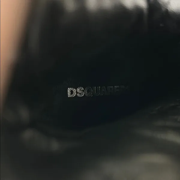 DSQUARED2 Parachute Mobile Ankle Boots Size 38 Black - Image 13