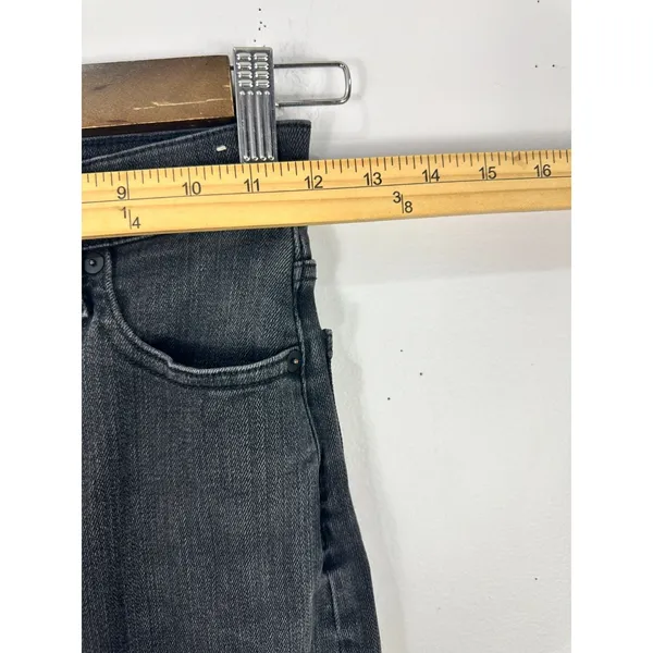Madewell The Perfect Vintage Wide-Leg Jeans Black Womens 23 Lunar Wash 90s Retro - Image 6
