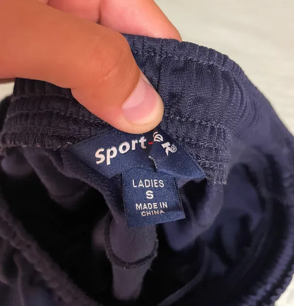 Navy Sweat Pants Blue - Image 3