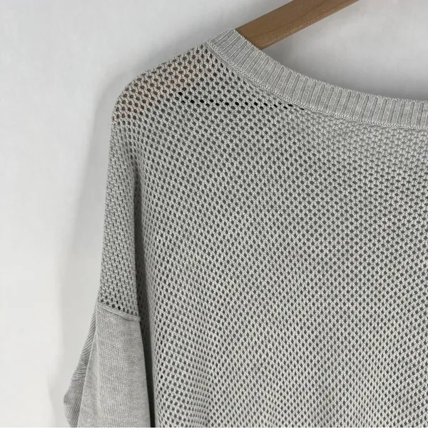 Lululemon Well‎ Being Sweater Heathered Vapor Dolman Sleeve Perforated Back - Image 10
