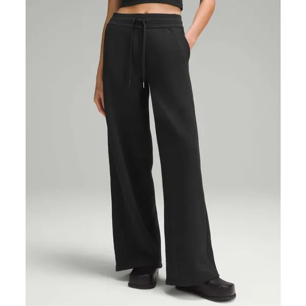 ✨Lululemon Scuba Mid-Rise Wide-Leg Full Length Black Sz 12 Pants✨ - Image 2