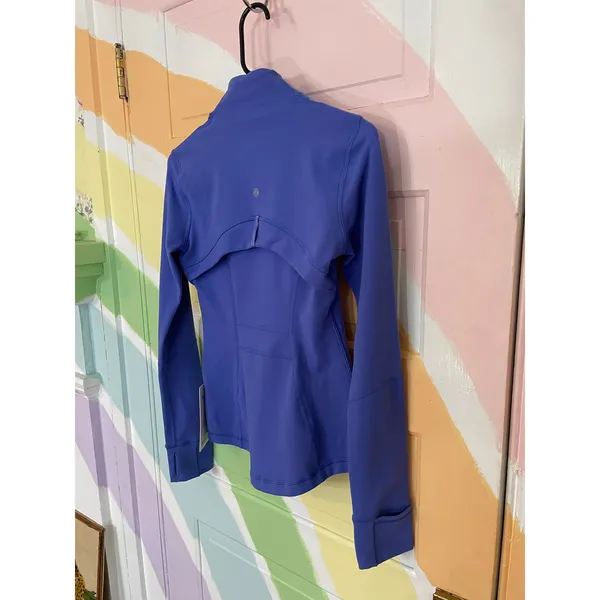 Lululemon NWT Define Jacket Luon Periwinkle Blue Size 4 Zip Up Yoga - Image 5