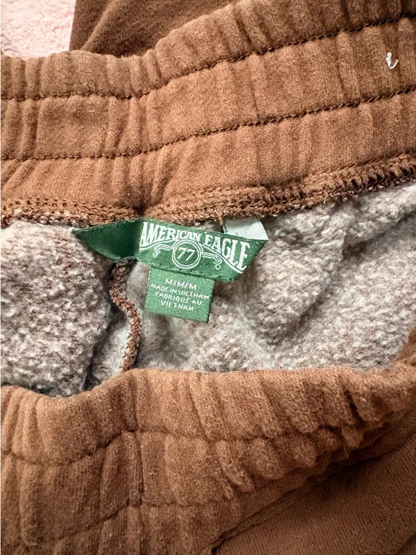 American Eagle Brown Sweatpants - Image 3