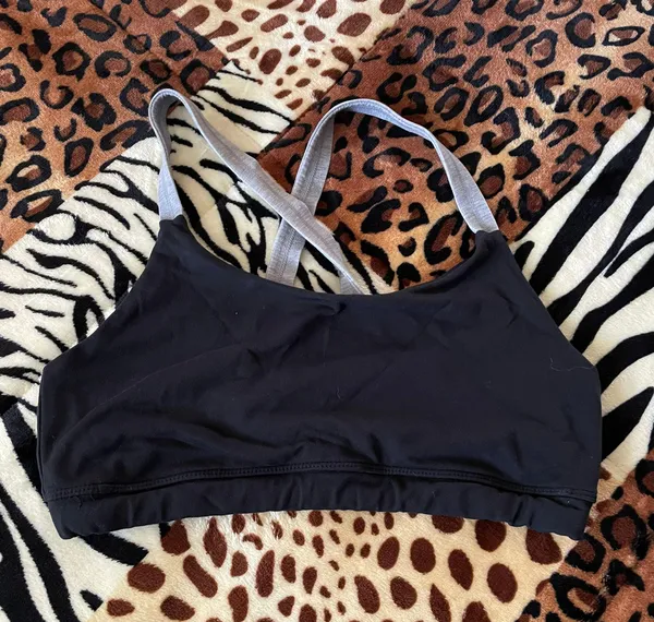 Athleta Bra, black / gray size  M - Image 3