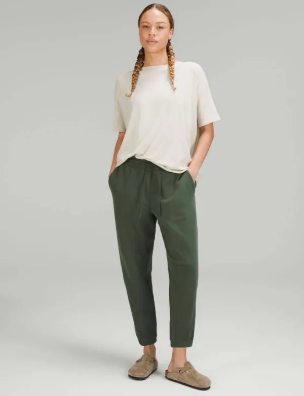 Lululemon Loungeful High-Rise Cropped Jogger Smoked Spruce 8 - Image 9