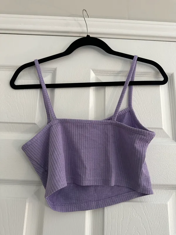 H&M Cropped Tank Top - Image 2