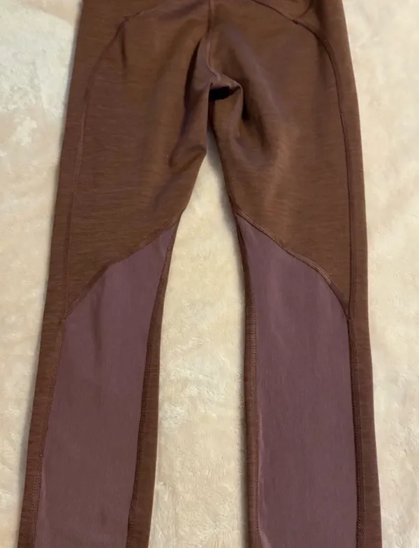 Nike Dri-Fit Rusty Brown Leggings - Image 3