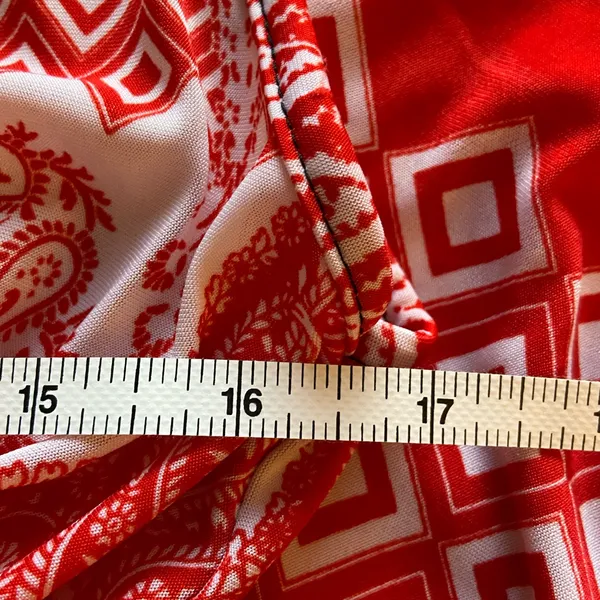 Maxi sleeveless dress Red - Image 2