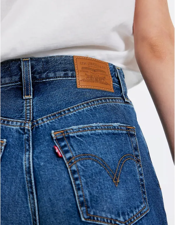 Levi’s Ribcage Wide Leg Jeans in Polar Perimeter - Image 2
