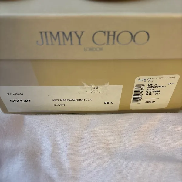 Jimmy Choo gorgeous sandal 7 1/2 orig $500 very good cond - Image 4