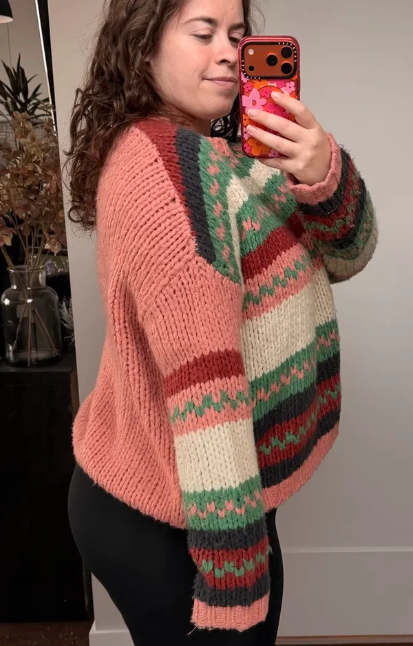 VICI Cable Knit Sweater - Image 4