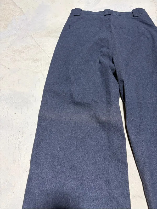 AG Navy Wide-Leg Dress Pants 26 - Image 10