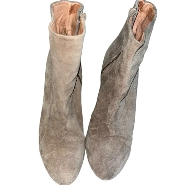 Free People Fairfax Suede High Heel Booties - Image 3