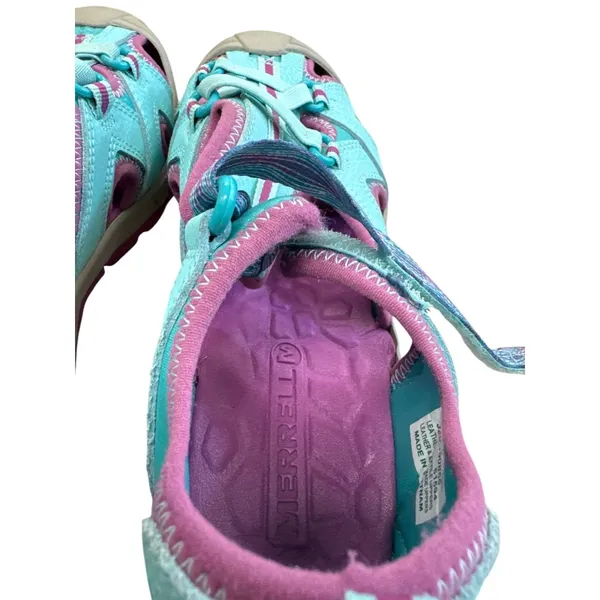 Merrell Hydro Womens Aqua Pink Hiking Water Sandals Size 6 SKU 8301 - Image 9