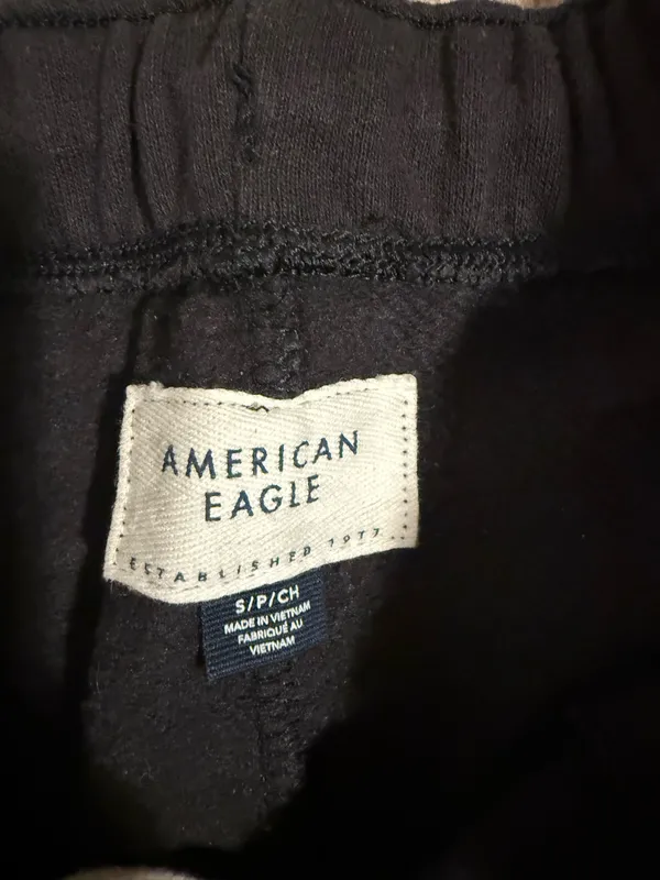 American Eagle Outfitters Black Sweatpants - Image 2