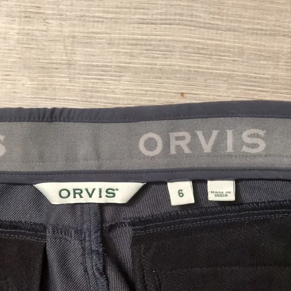 Orvis gray jogger outdoor pants size 6 - Image 5