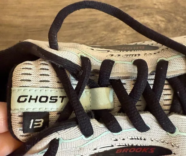 Brooks Ghost 13 Running Sneakers Gray Women’s Size 9.5 Lace Up - Image 11