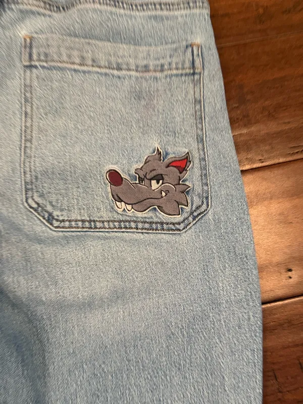 Baggy Jean Blue Size 29 - Image 4