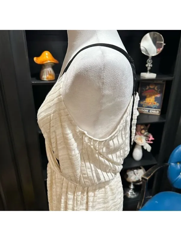 Anthropologies Maeve Racerback Sheer Maxi Dress Size Medium - Image 5