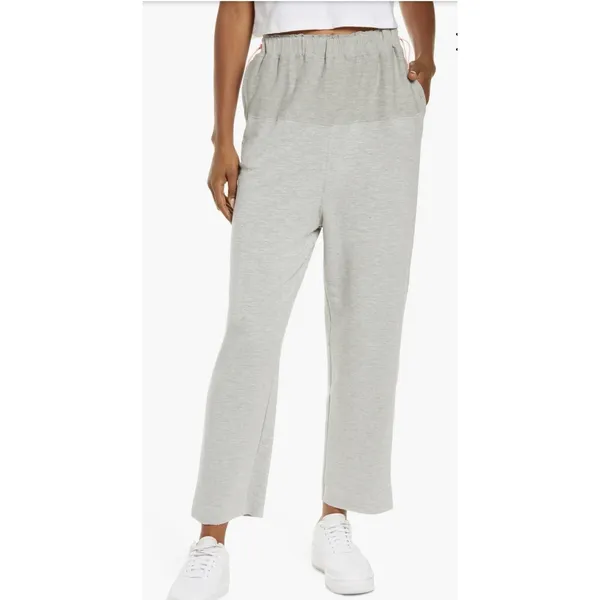Free People Movement Women Surfside Straight Leg Jogger Pants Gray Size S Toggle - Image 2