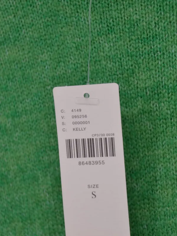 Daily Practice Anthropologie Karigan Midi Sweater Dress Turtleneck Kelly Green - Image 6