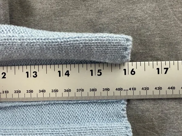 NEW Urban Outfitters Size Medium Ribbed Knit Blue Camisole Crop Top Summer - Image 8