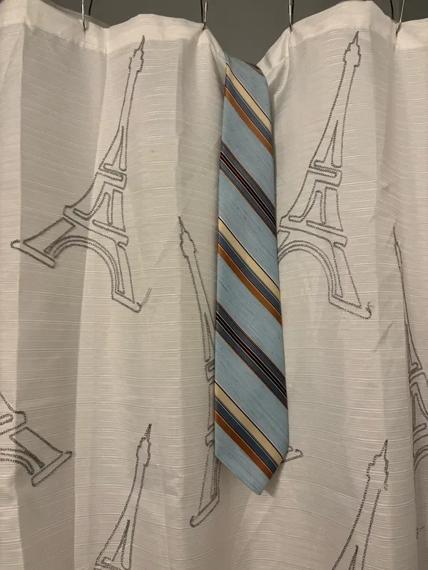 Men tie Blue - Image 4