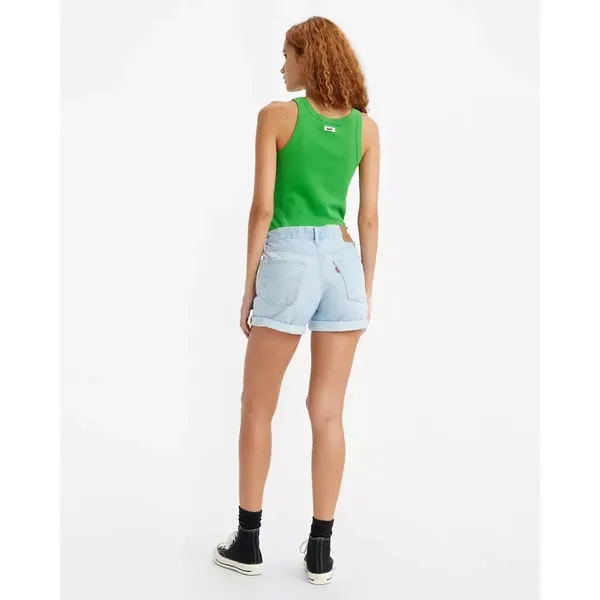 Levi’s 501 Cotton Denim Rolled Jean Shorts Light Wash Women 25 - Image 13
