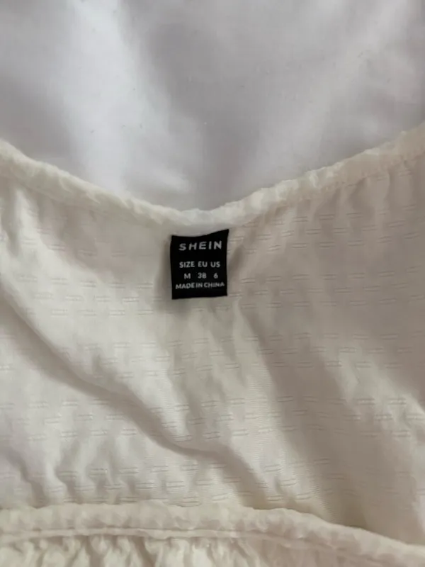 SHEIN Off-White Shirt  - Image 3