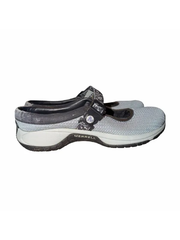 Merrell Encore Mary Jane Mesh Shoes Women's sz 7.5 Blue Flats J66422 Comfort - Image 2