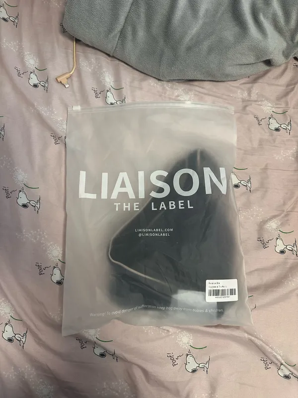 Liasion the Label Balance Bra Blue Size L - Image 9