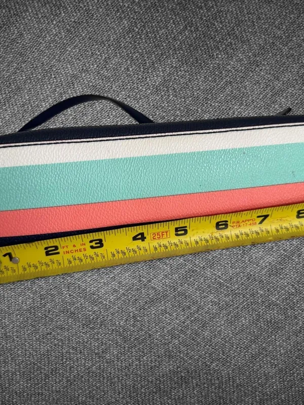 Kate Spade New York Striped Crossbody Bag Navy Pink - Image 5