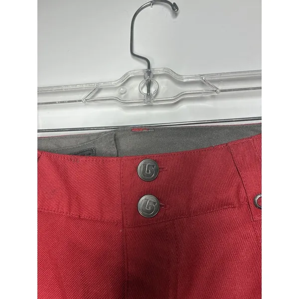 Burton DryRide Women's S Red Lined‎ Ski / Snow Pants Insulated Waterproof Thermo - Image 4