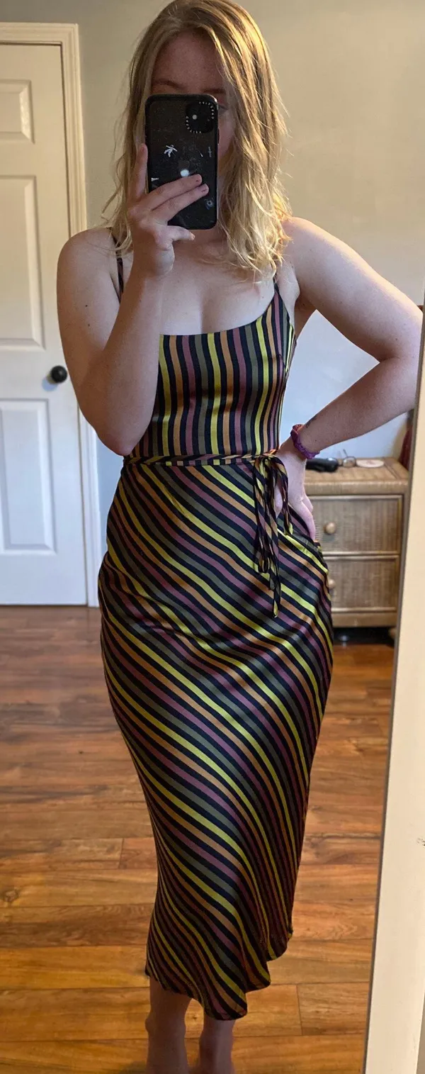 Honey Punch Slip Midi Dress - Image 4
