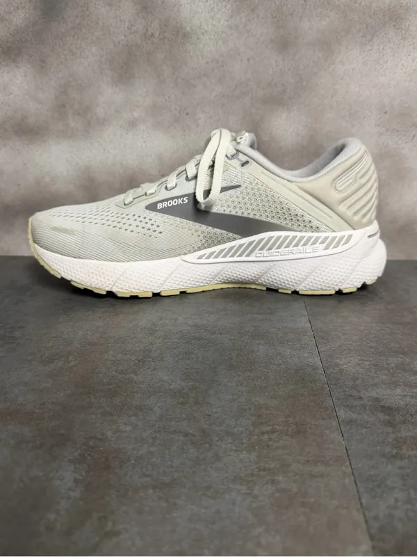 Brooks Adrenaline GTS 22 Women’s Oyster Grey/White Sneakers 1203531B134 Sz 7.5B - Image 11