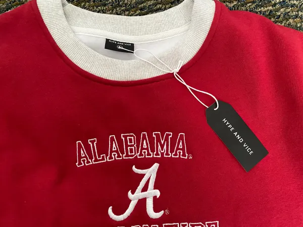 Hype & Vice alabama cropped sweatshirt - Image 3