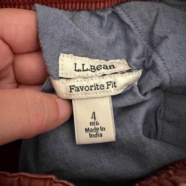 L.L.Bean Size 4 Dusty Rose Pants - Image 4