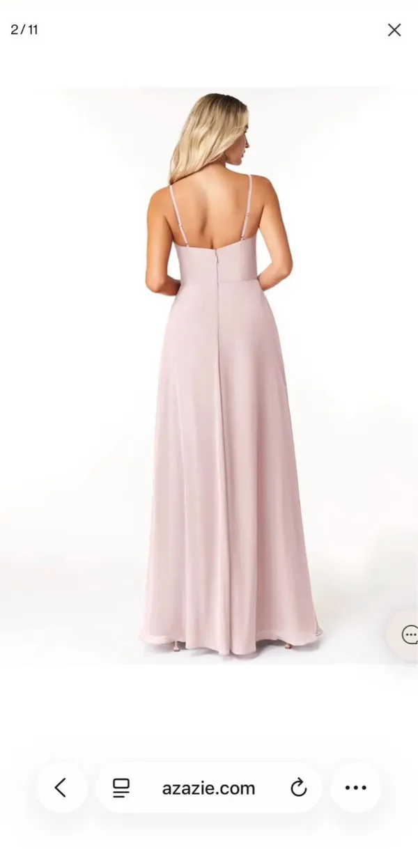 Azazie Bridesmaid Dress - Image 4