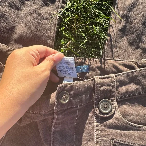 VTG Low Rise Cotton Cargos - Image 4