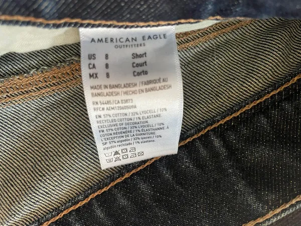 American Eagle Outfitters Super High Waisted Ankle Straight Jeans - Image 5