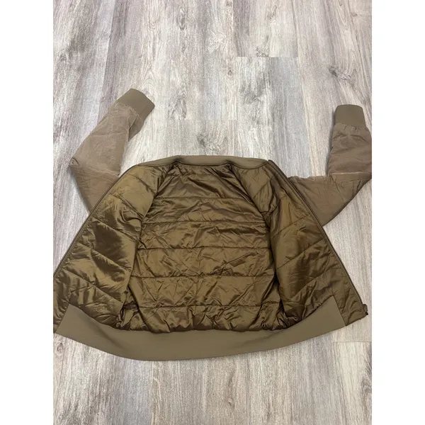 Lululemon Non-Stop Bomber Jacket Tan Khaki Size 6 - Image 9