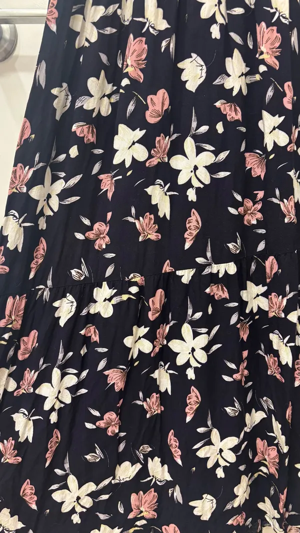 Blue floral maxi dress - Image 3