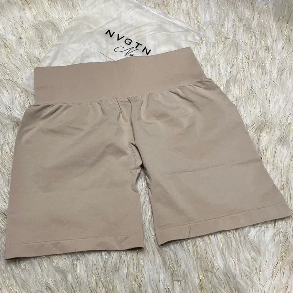 NVGTN Pro Shorts Large Beige - Image 4