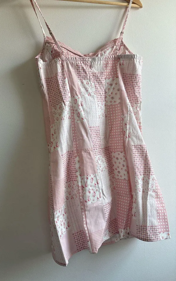 These Three Boutique Storia patchwork mini dress - Image 8