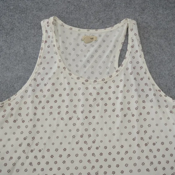 Madewell Women's XXL Raw-Edge Pajama Tank in Bandana Flower Cozy Loungewear - Image 2